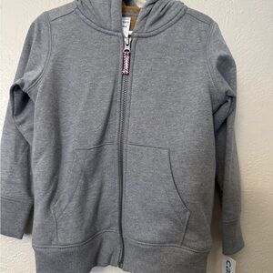 Carter's Classic Gray Zip-Up Hoodie